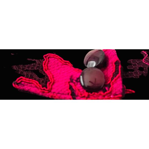 MAURICES ROUND HI-NECK DRESSY TANK TOP, WOMENS, L, FUCHSIA & CRANBERRY, EMBROID - Picture 8 of 12